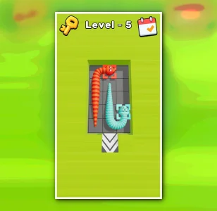 Snake puzzle 3D - Hybrid Casual Unity Game