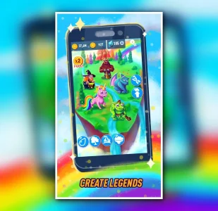 Fantasy Creatures Evolution: Fairy World Clicker
