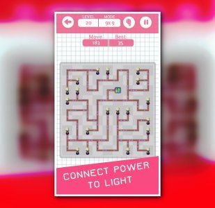 Power Line - Line Connect Puzzle