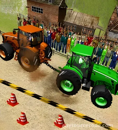 Tractor Pull Transporter 3D