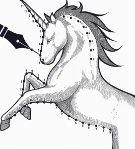 Line Art Puzzle Game