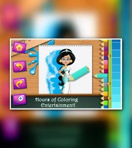 Princess Coloring Book