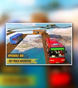 Impossible Advanced Bus Driving - Crazy Mega Stunt