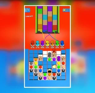 Knit Color Rope - Sort Jam Puzzle