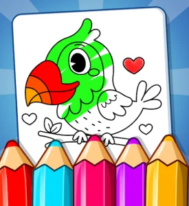 Bird Coloring Game – Relax & Paint