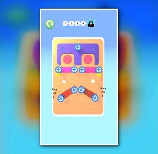 Screw Pin 3D - Nuts Jam Puzzle