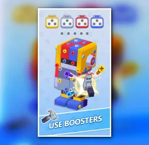 Screw Bolts 3D Puzzle Game