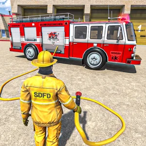 American Fire Fighter Truck: City Emergency Rescue