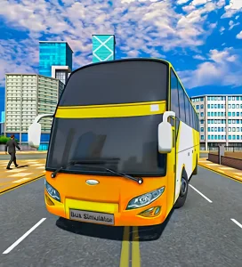 American Football Passenger Bus Game: Coach Simulation Game