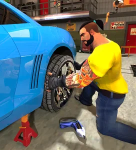 Flat Tire Car Mechanic Simulator