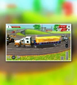 Gold Transport Truck Driver