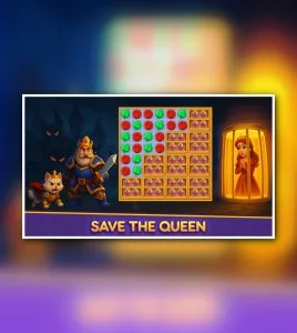 King Quest Adventure - Complete Match-3 Game