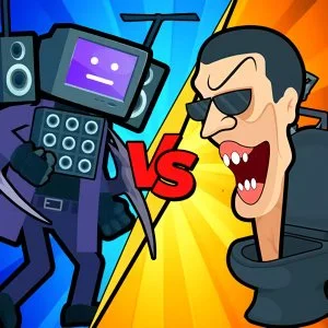 Merge Toilet Monster Battle