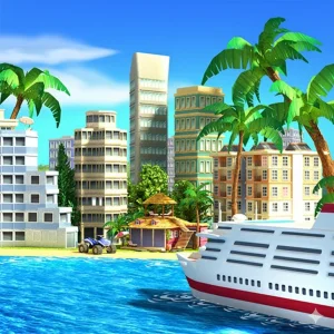 Tropic Paradise Sim: Town Building