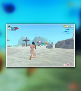 Bikini Beach Anime Girls Assault