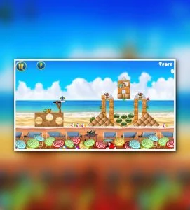 Angry Fruits - Slingshot Adventure