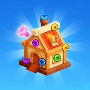 Screw Bolts 3D Puzzle Game
