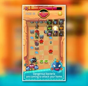 Super Mushroom vs Bacteria