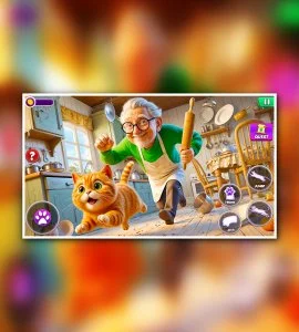 Bad Cat vs Angry Granny: Prank | Cat Chaos