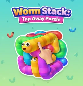 Worm Stack: Tap Away Puzzle