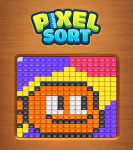 Pixel Sort: 3D Puzzle Game | Pixel Color