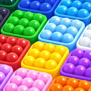 Marble Sort Balls | Casual 3D