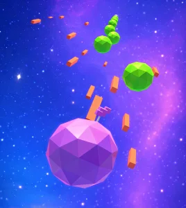Mushroom Planet Jump 3D
