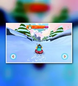 Club Penguin - Sled Racer