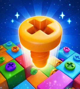 Screw Out Factory Puzzle 3D