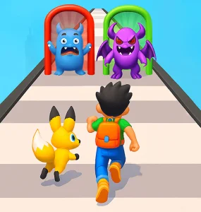 Monster Friends Runner 3D