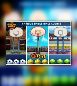 Basketball League: Throw Match