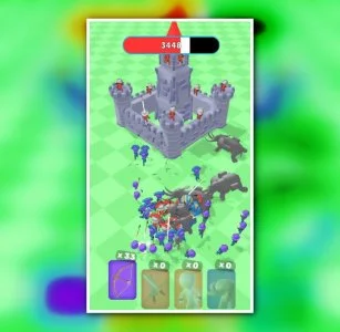 Merge War: Stickman Battle