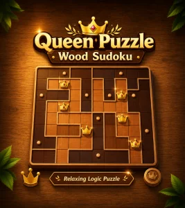 Queen Puzzle: Wood Sudoku