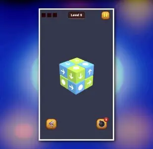 3D Cube Away Puzzle