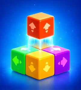 3D Cube Away Puzzle