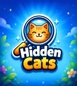 Hidden Cats Seek & Find Puzzle