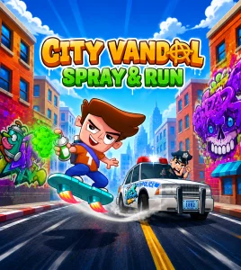 City Vandal Spray & Run