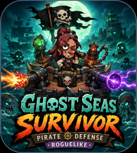 Ghost Seas Survivor: Pirate Defense Roguelike