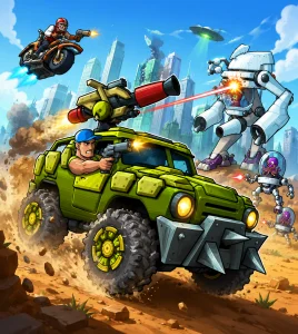 Mad Day Truck Distance Game
