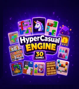 30 HyperCasual Games - Unity Mobile Games Bundle