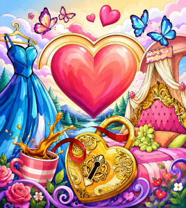 Heart Love Color By Number