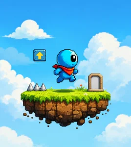 Troll Platform Game Template