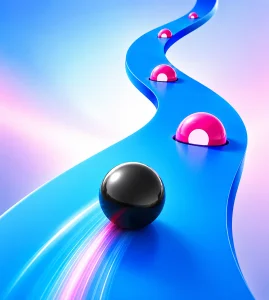 Roller Coaster: Ball Ride Challenge