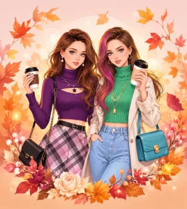 Autumn fashion game for girls
