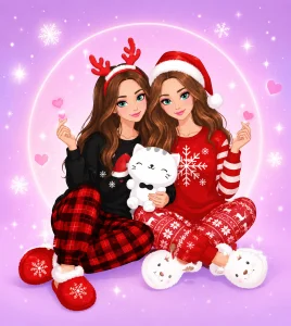 BFF Sleepover Dress Up Game