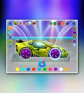 Kids Car Wash Salon Service Workshop
