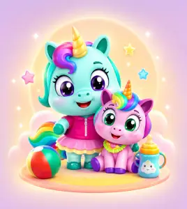 Unicorn Baby Care Mom Nursery