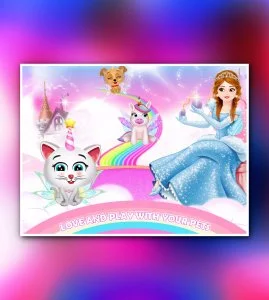 Baby Unicorn Princess Dress up Salon | Pet Care Game