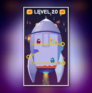 Among Rescue – Construct 3 Puzzle Game