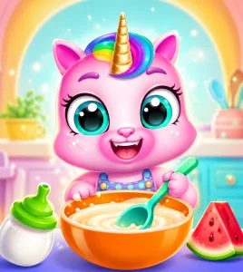 Unicorn Care: Nanny Pet House